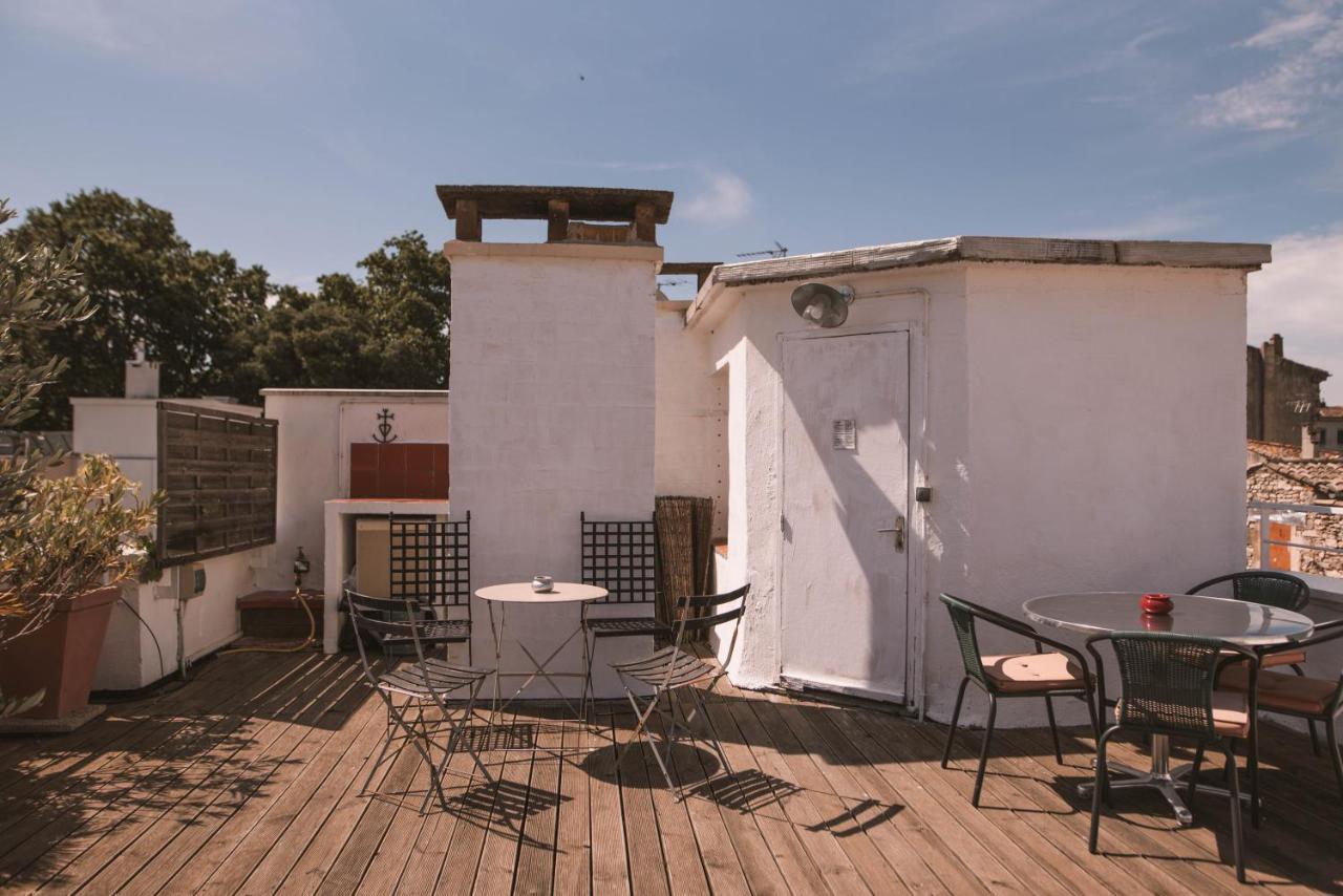 Chez Pepito & Zaza Hypercentre Rooftop Garage Nîmes Eksteriør bilde